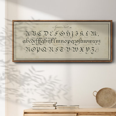 Manuscrit Sampleur III - Toile encadrée
