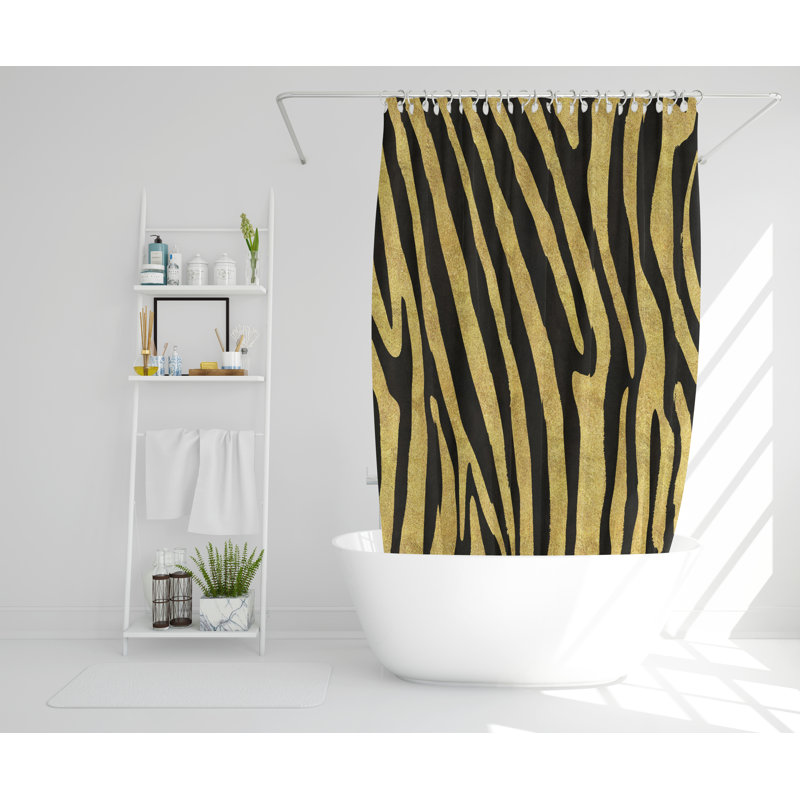 Sioar Polyester Shower Curtain Set, 168cm H x 168cm W