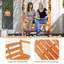 120cm W x 58cm D Solid Wood Arbour in Orange