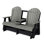 Fauteuil oscillant 5 pi avec console Heritage