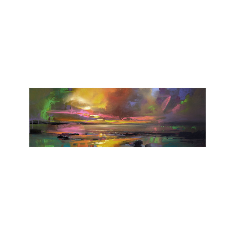 Electric Sky by Scott Naismith - Wrapped Canvas Panoramic Painting, 121.92 cm H x 40.64 cm W x 1.91 cm D