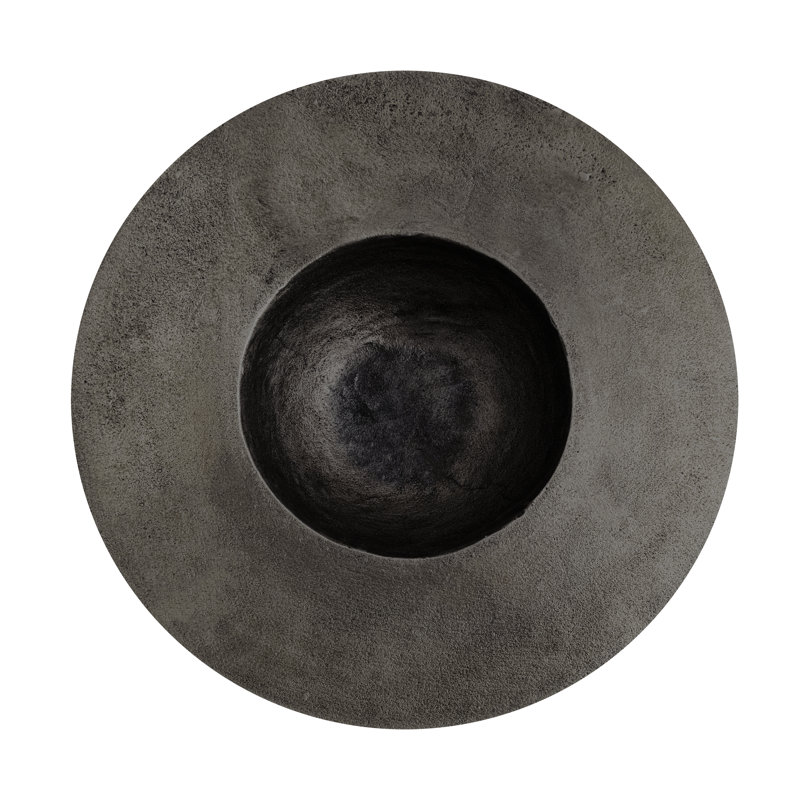 Barish Plate - Noir, H 3 po x l 16 po x P 16 po, Noir