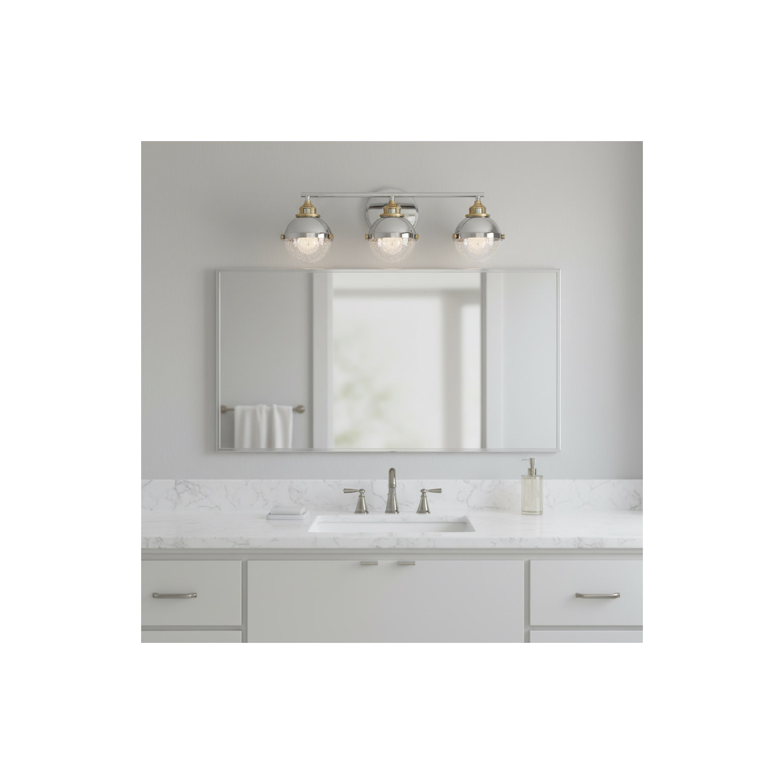 Kyoto 3 Light Dimmable Vanity Light