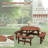 Sturdy 8-person Patio Table, Solid Wood, Rustic Outdoor Dining