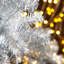 Josalee Slender Silver Tinsel Pine Christmas Tree-2041501255