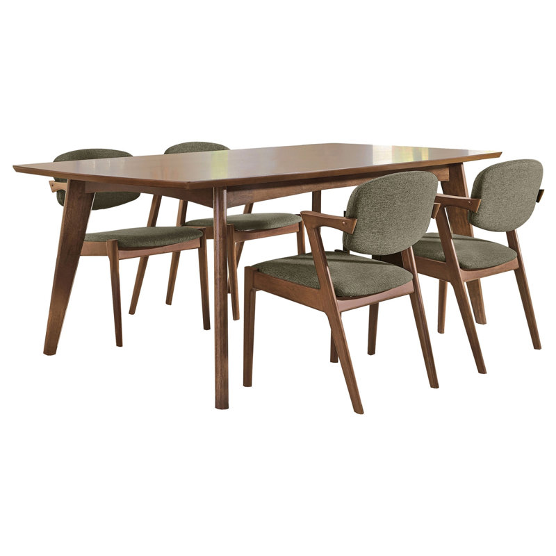 Ensemble de salle à manger 5 pièces Marcella, 5 pièces: table, 4 chaises 