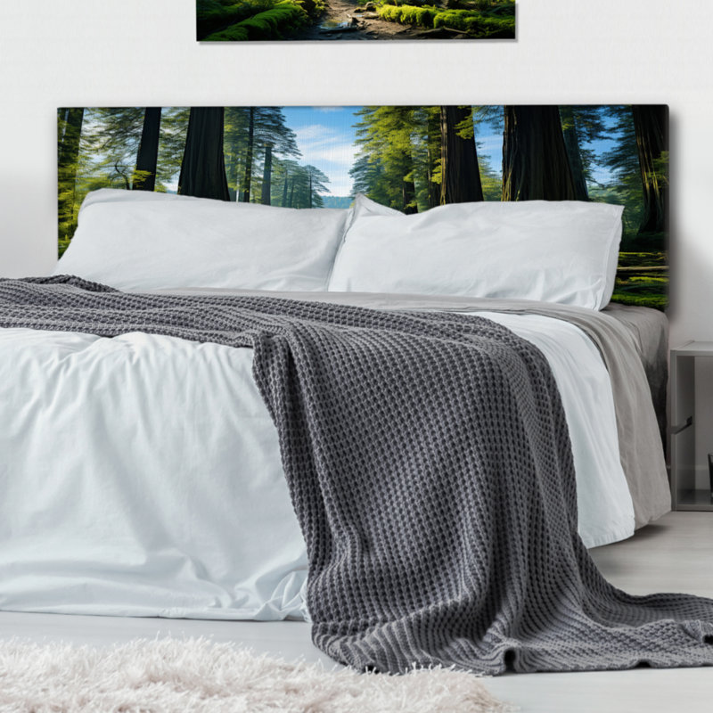 Travisha Upholstered Headboard, Queen
