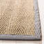 Tapis de couleur unie en fibres naturelles Peetz-194323981