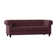 Canapé Chesterfield à accoudoirs roulés