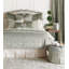 Housse et insert de coussin carré à franges lourdes Céladon-14930706