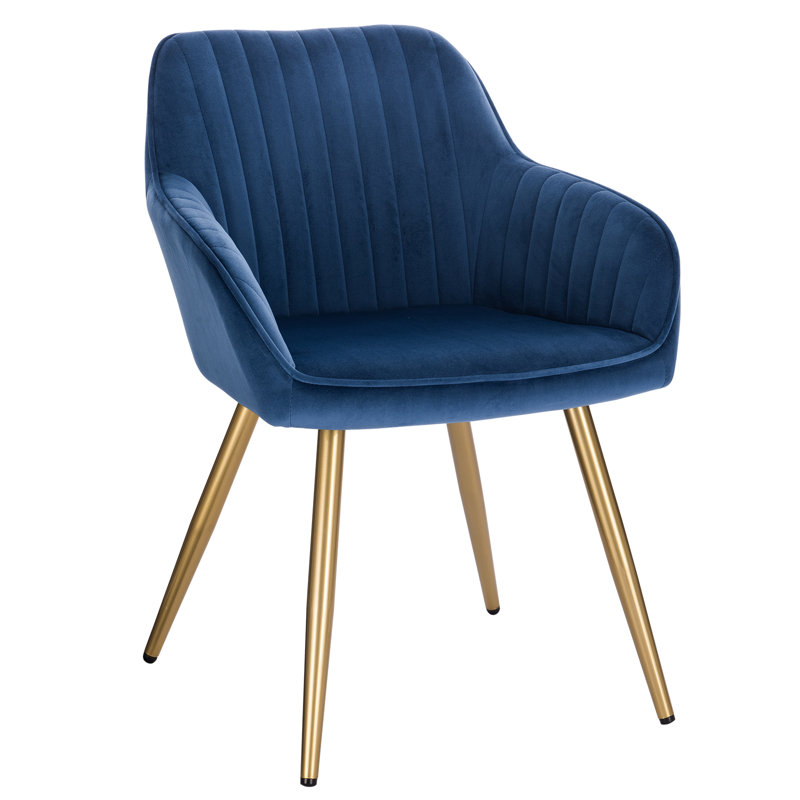 Pelham Upholstered Chair, Blue