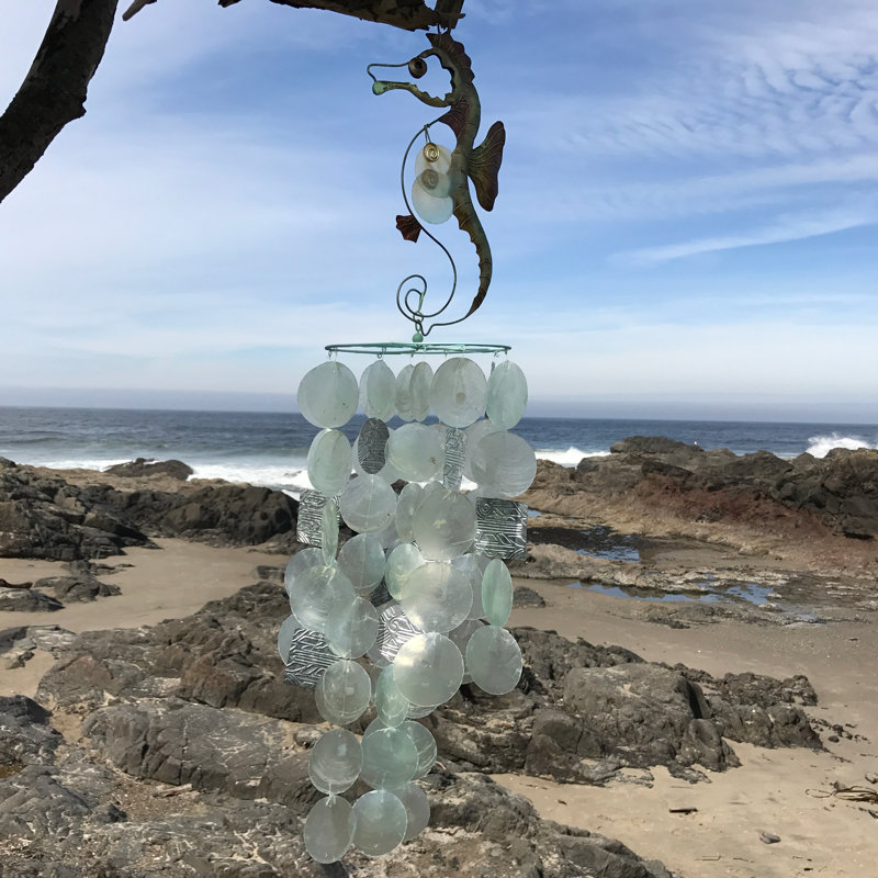 Carillon Seahorse Capiz Breeze