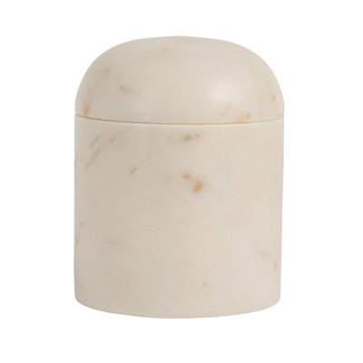 Round Marble Salt Cellar