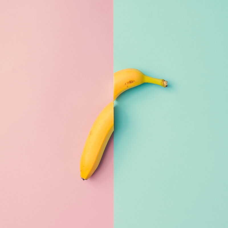 Johansson Banana Fruit - Wrapped Canvas Print, 51cm H x 51cm W x 3.8cm D