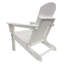 Chaise Adirondack blanche