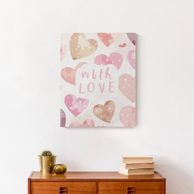 Avec amour sur toile
