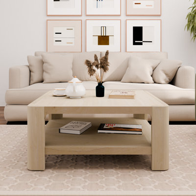 Lai Coffee Table With Open Shelf
