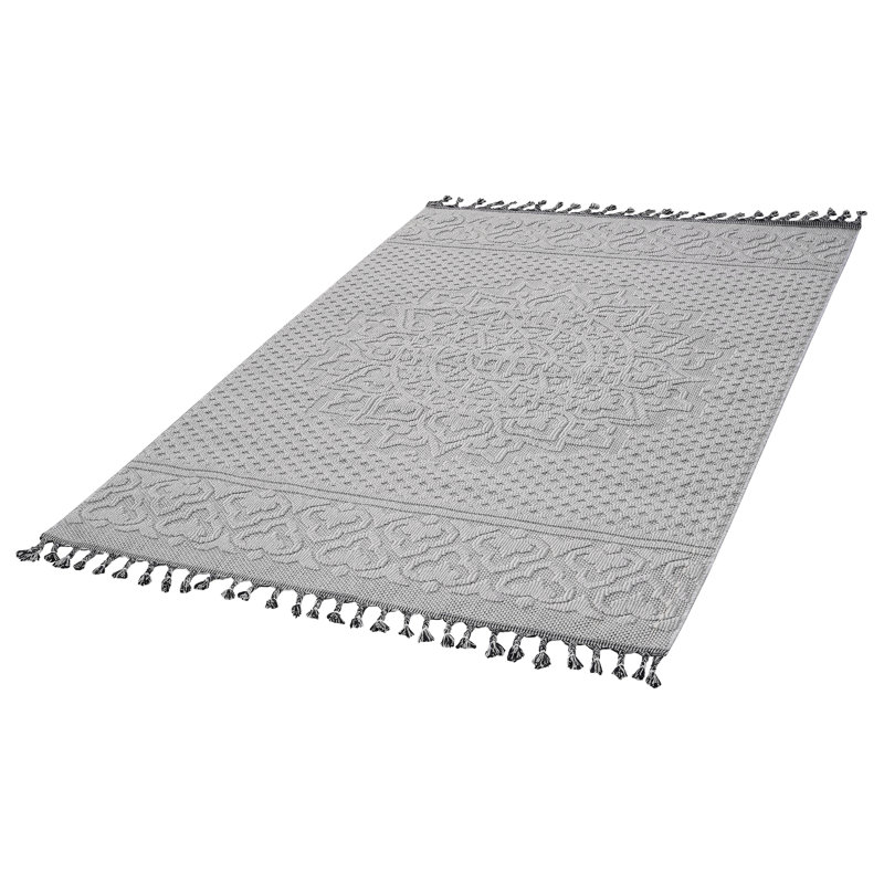 Tapis intérieur / extérieur Collection Medallion, Rectangle 5 pi 3 po x 7 pi 6 po