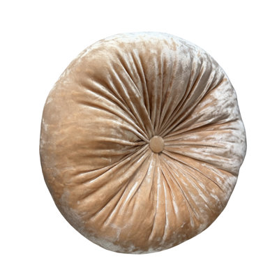 Therese 16" Tufted Round Throw Pillow