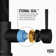 Edison 19" H 1-handle Pull-Down 2-Function Sprayer Kitchen Faucet