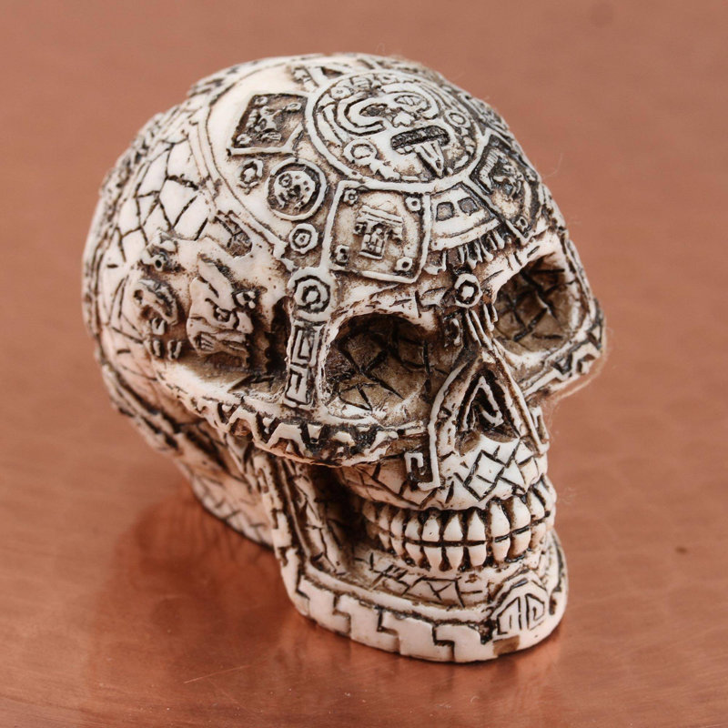 Figurine en céramique mystère Bungalow Rose Skull