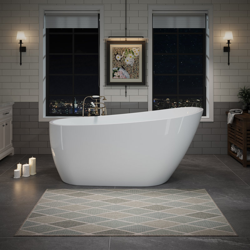 Baignoire profonde en acrylique autonome Spa Indulgence