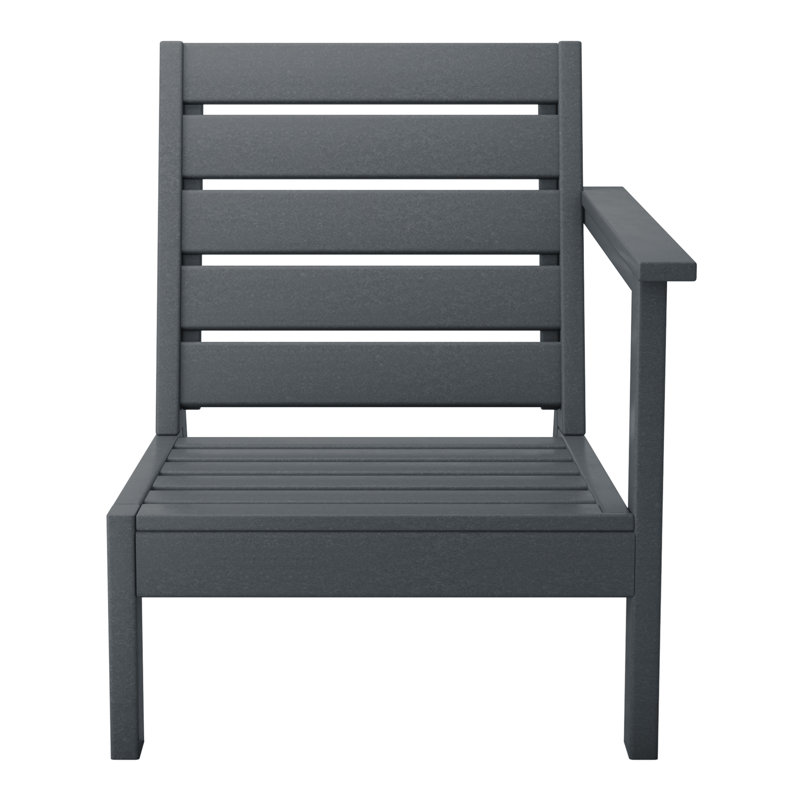 Hydea Outdoor Lounge Chair, Grey