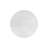 Clover Genuine White Marble Accent Table with Brass Pedestal Base – Modern Luxe Round Side Table 