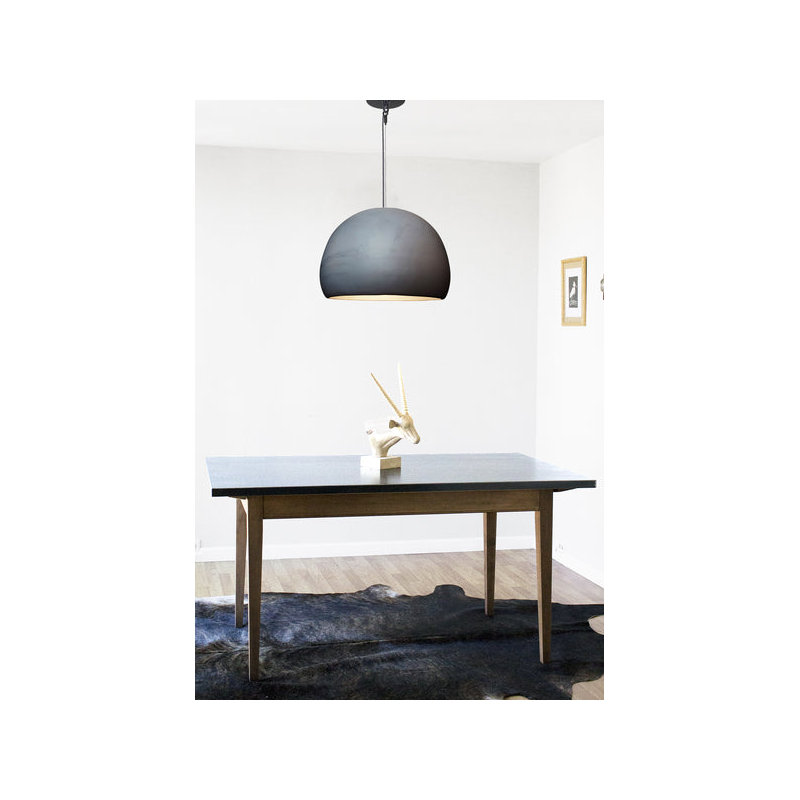 Clay 1 - Light Pendant, Matte Black, Ship