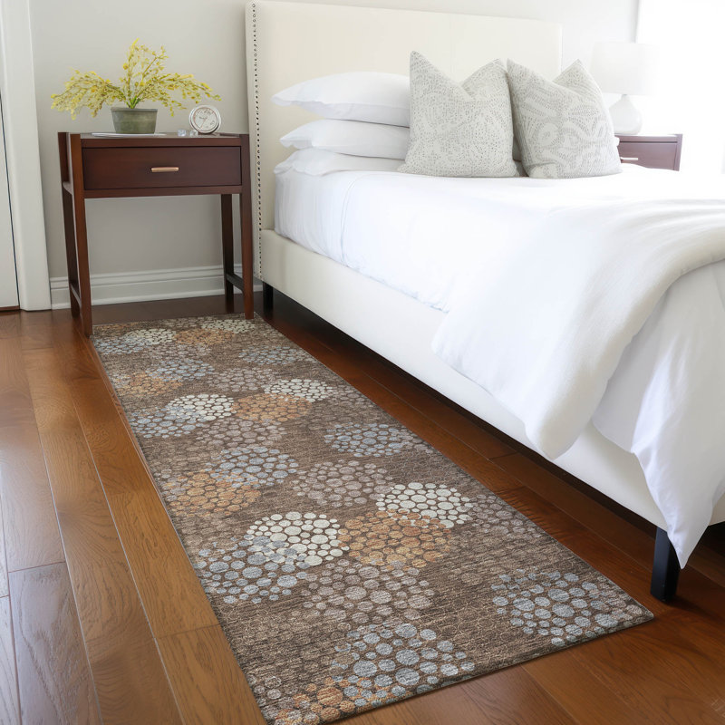 Tapis intérieur / extérieur Maliana, Tapis de couloir 2 pi 3 po x 7 pi 6 po