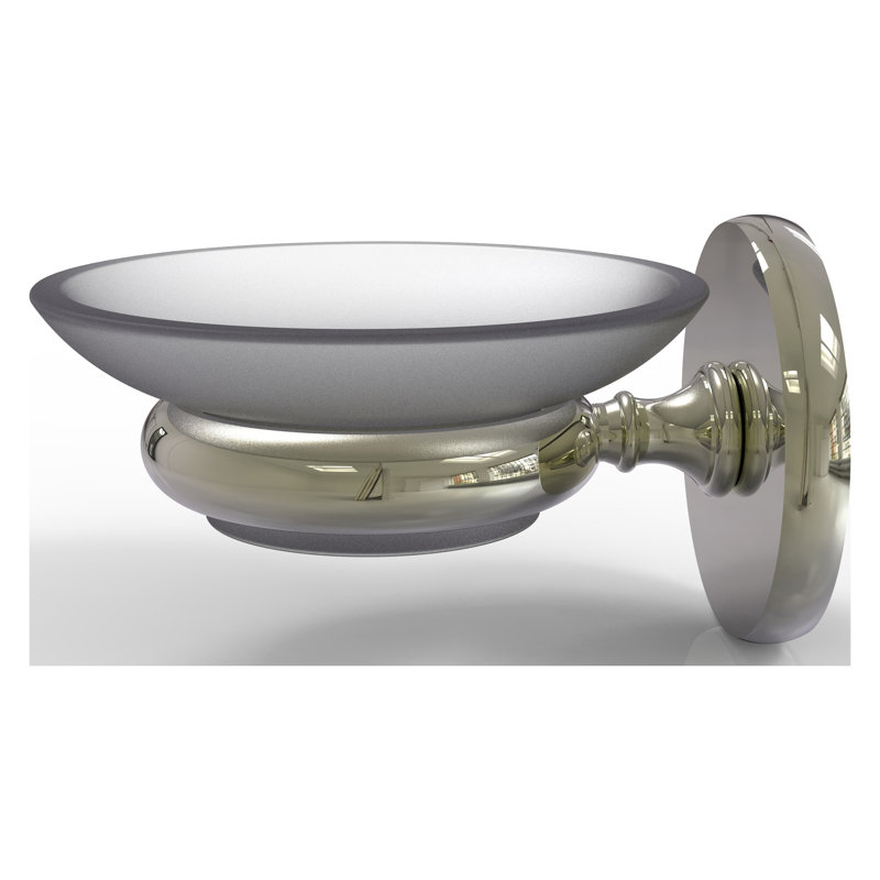 Porte-savon mural Gober, Nickel poli