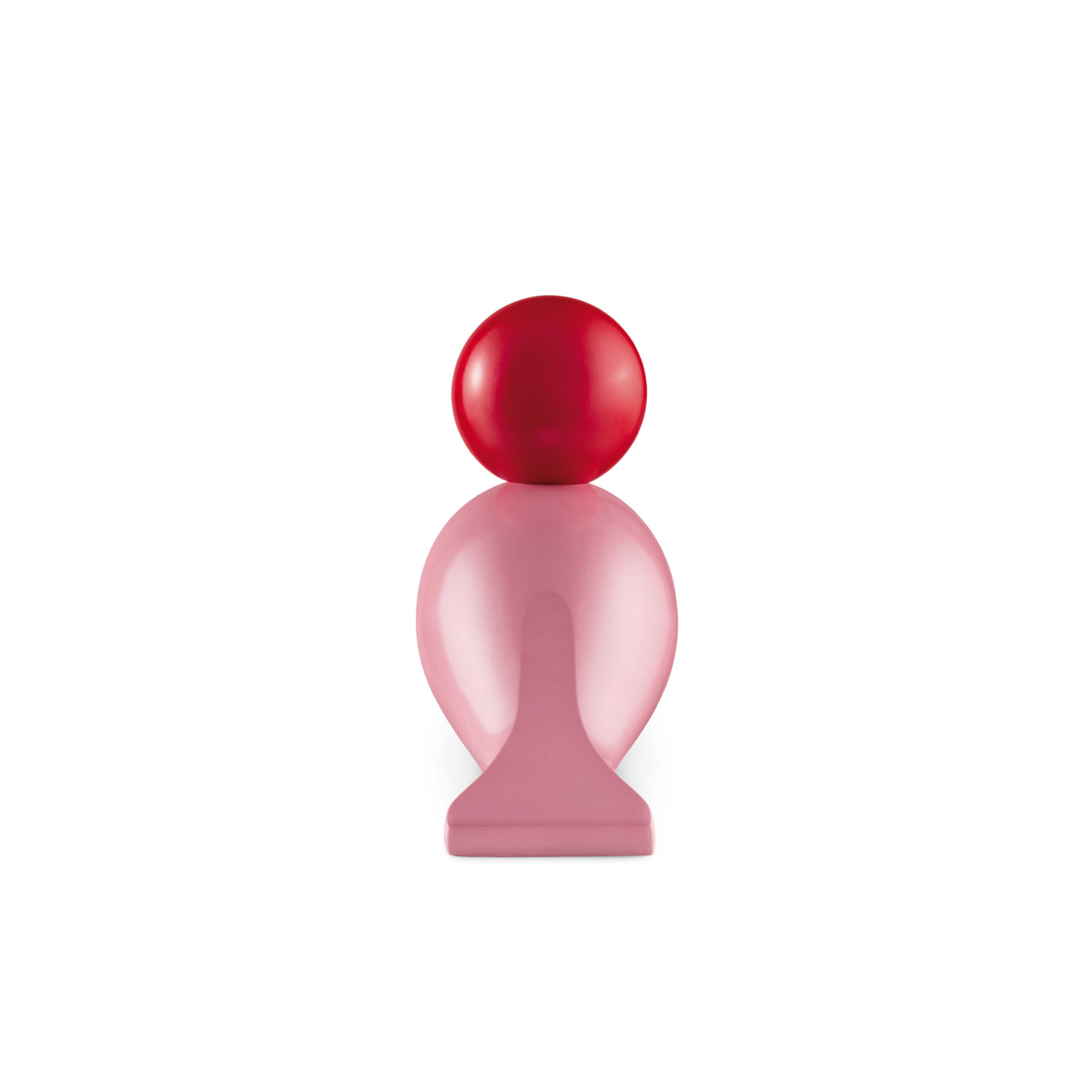 Kay Bojesen Songbird, 1, 6.1" H x 6.3" W x 3.1" D, Rose/Red