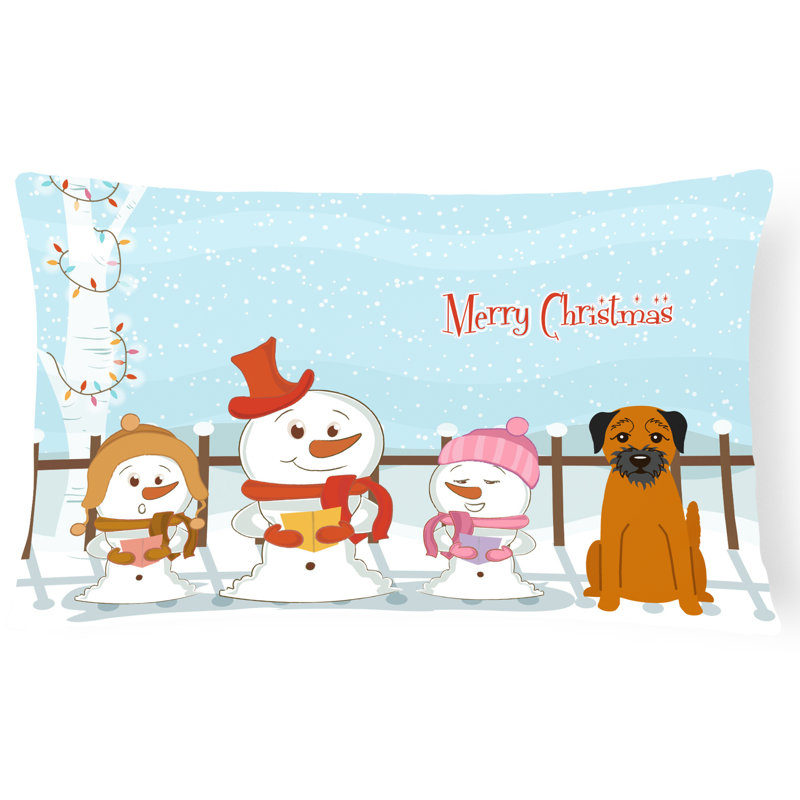 Coussin lombaire intérieur / extérieur Merry Christmas