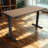 Skyscraper Electric Height Adjustable Standing Desk, Dual Motor and Digital Control with Memory, 60x24, Walnut Block Top with Black Frame-843439820