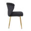Yokley 50cm H Velvet Upholstered Side Chair-1837619357