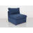  Navy Blue Armless Chair