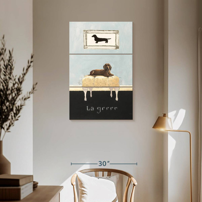 Brampt La Grrr, 57" H x 36" W