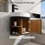 Bathroom Vanity Unit 500mm with Sink and Tap-282243396