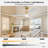 52-inch ceiling fan with light and remote control, quiet DC motor, dimmable LED light, 3 solid wood blades, 6-speed reversible fan, suitable for indoor home use-111884427-111884431-111884429