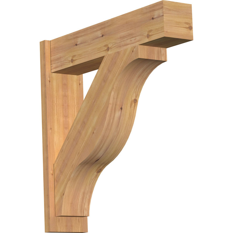 Jeu de blocs Funston, P 32 po x H 32 po, 7 1/2" W Western Red Cedar (Smooth)