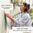 ECR4Kids MessageStor Magnetic Dry-Erase Glass Board with Magnets, 17.5in x 17.5in, Wall-Mounted Whiteboard, Botanical, 2-Pack