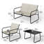 Garden Patio Furniture Set 4 Pieces-1590669601