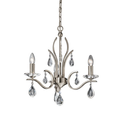 3 - Light Candle Style Chandelier