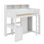 Lit mezzanine simple avec tablettes et garde-robe-1444365820