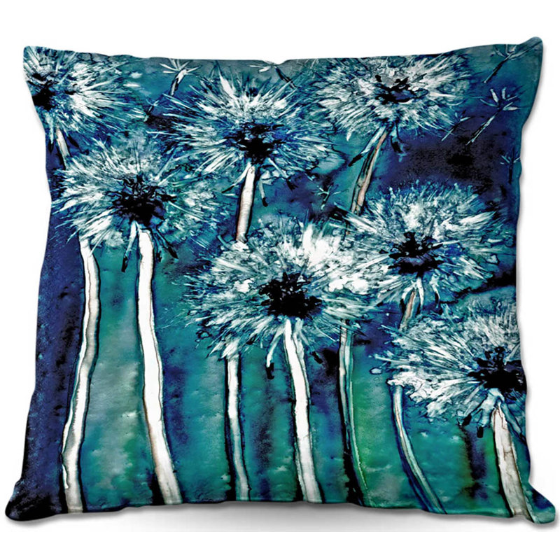 Coussin pissenlits canapé, 16 po x 1 po