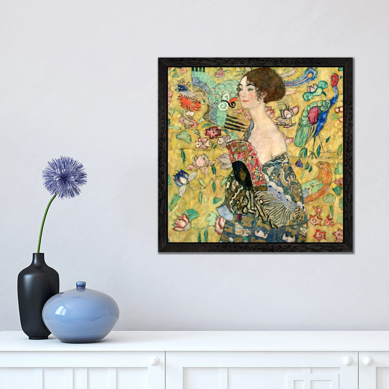 Print on Canvas, Black Floater Framed, 45.72cm H x 45.72cm W x 3.81cm D
