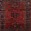 Tapis rouge / noir Southwestern