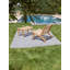 Reylan Geometric Machine Made Indoor / Outdoor Area Rug-1418547224