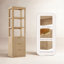 Armoire à linge sur pied Adela-100760522