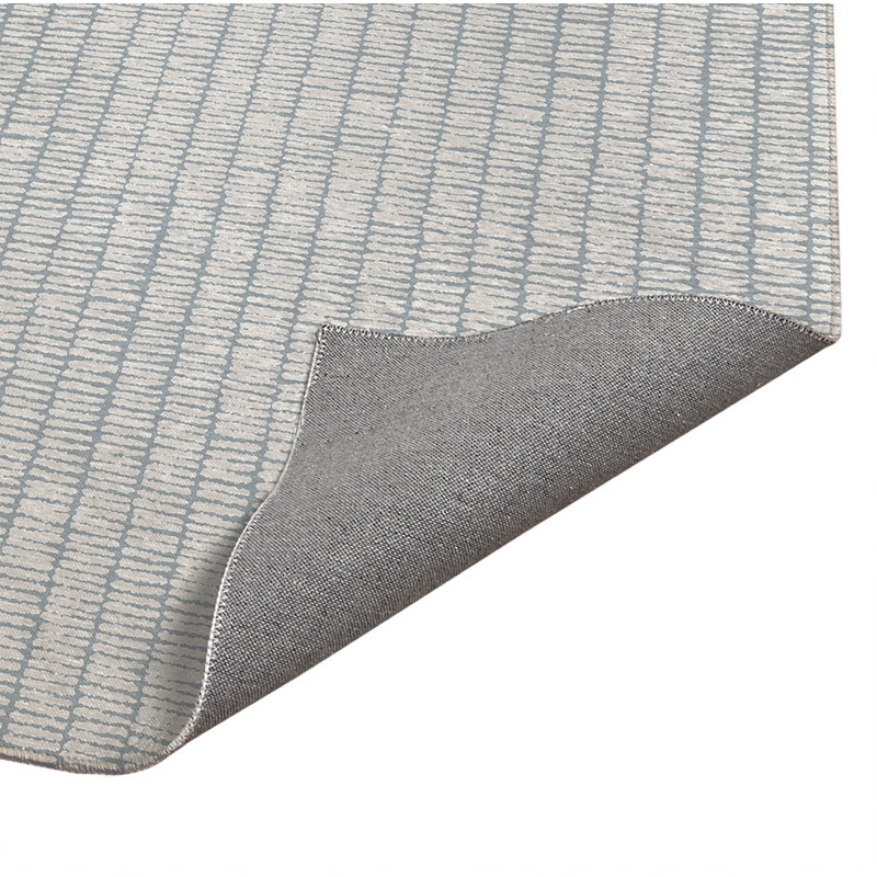 Tapis de bureau Ricky Row, L 3 pi x L 2 pi, Bleu ardoise